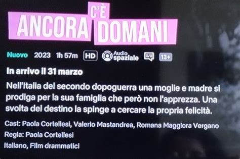 c'è ancora domani netflix uscita|Se non lo hai visto al cinema, “C’è ancora domani  .